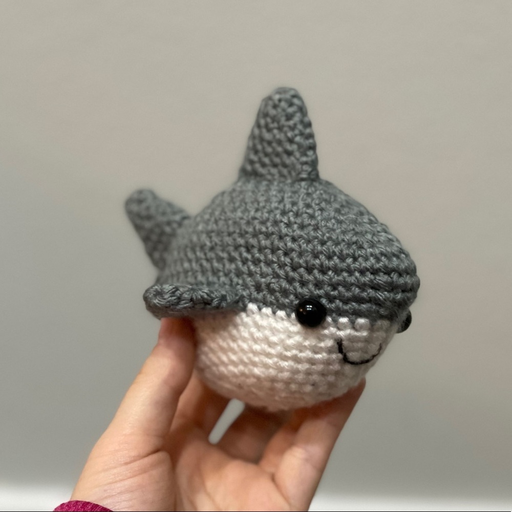 Adorable Crochet Shark